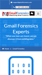 Mobile Screenshot of gmailforensics.com